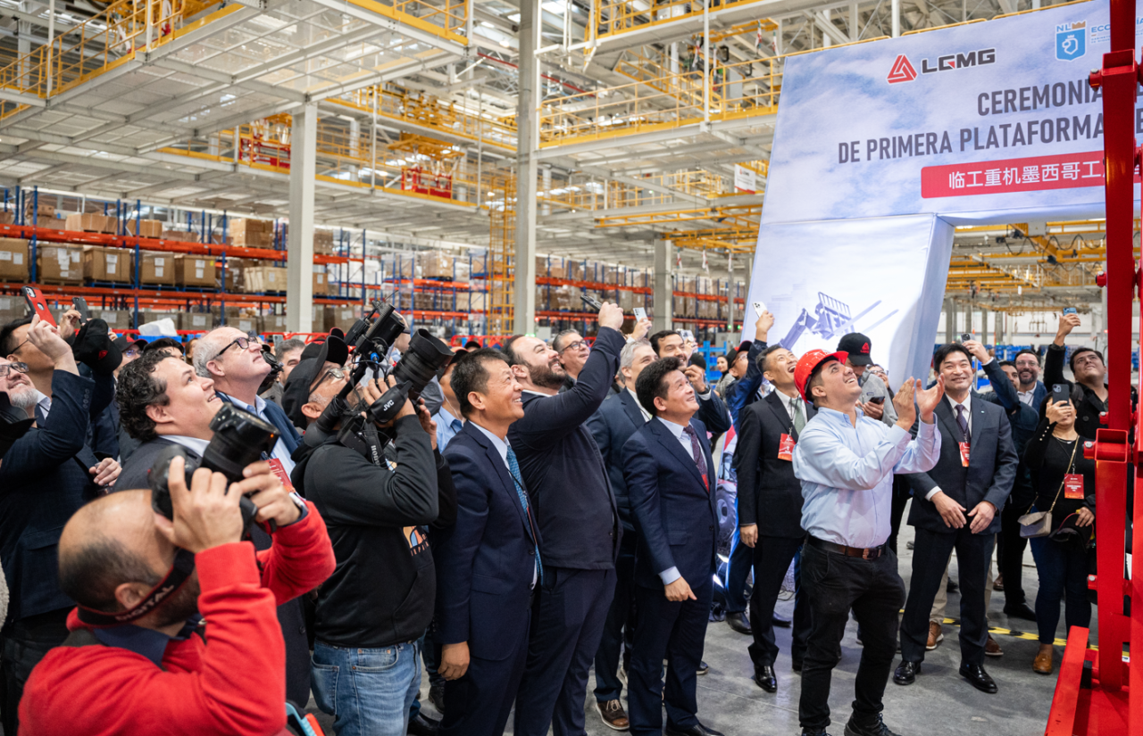 ¡Un gran paso global! ¡La planta de Lingong Heavy Machinery en México se inaugura oficialmente!