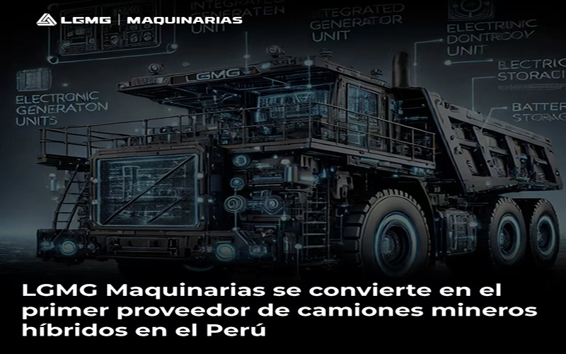 LGMG despliega 30 camiones mineros híbridos RTH100 en Perú y fortalece su posición en América Latina