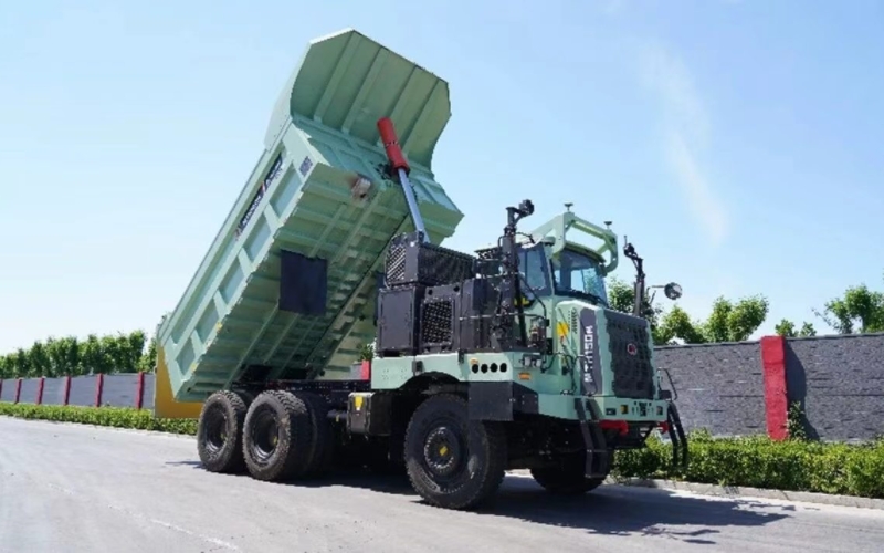 La confianza del cliente lo confirma: el camión minero híbrido de metanol LGMG MTH150M